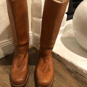 Frye Campus Square Toe Boots